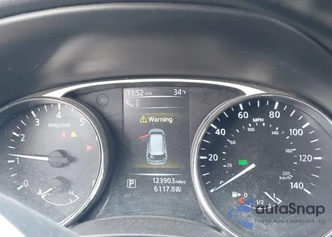 2016 Nissan Rogue Sl z USA, uszkodzony, nr VIN 5N1AT2MV0GC874091